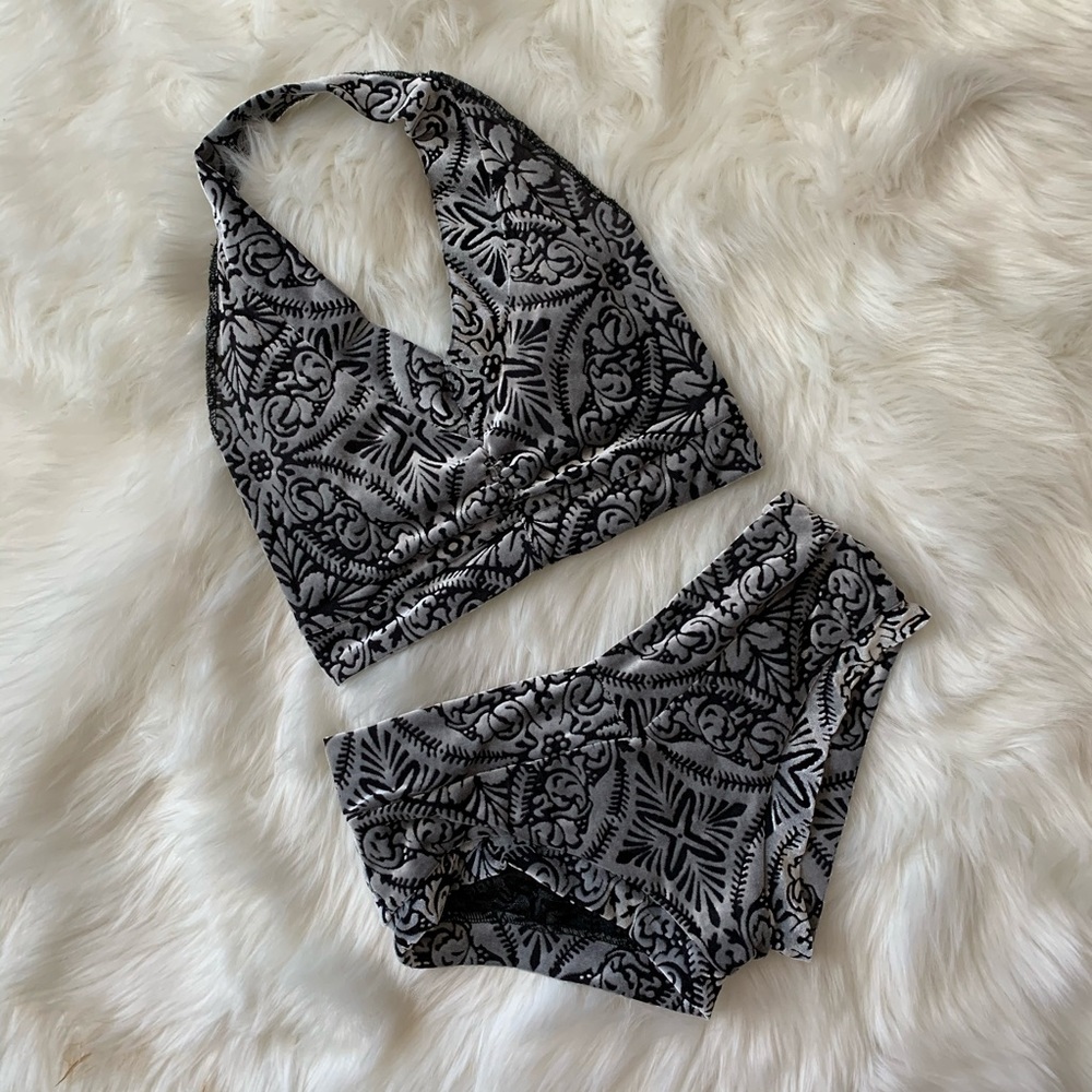Firelight Fashions Pole Dance Set Velvet Small